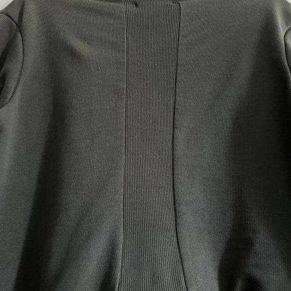 HERFF CHRISTIANSEN Grey Drape cardigan - Picture 3 of 9